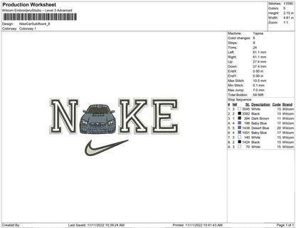 Nike Car Subiflow