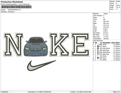 Nike Car Subiflow