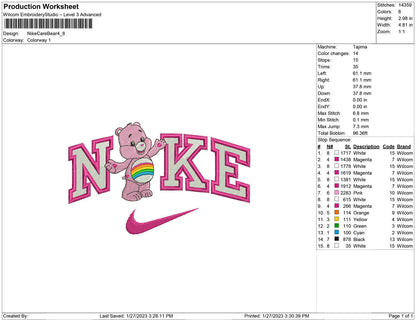 Nike Care Bear