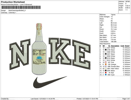 Nike Casamigos Bottle