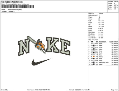 Nike Chainsaw Angle