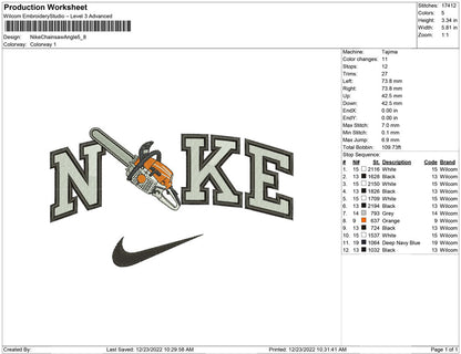 Nike Chainsaw Angle
