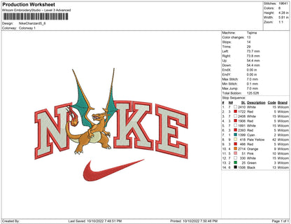 Nike Charizard