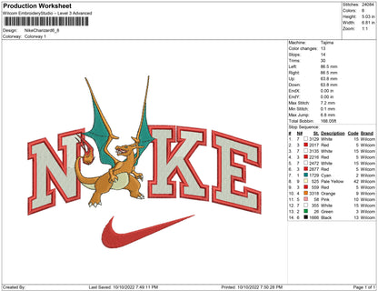 Nike Charizard