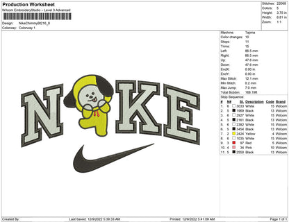 Nike Chimmy Bt21