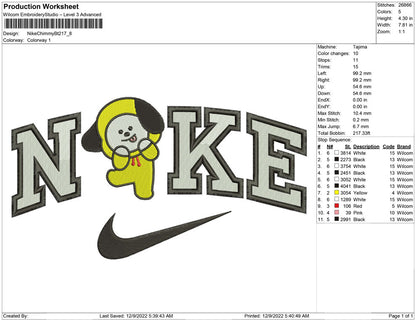 Nike Chimmy Bt21