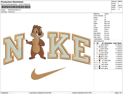 Nike chip n Dalle