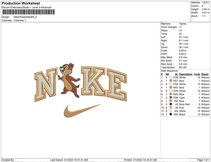 Nike chip n Dalle B