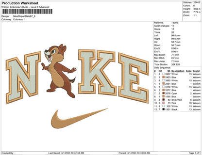 Nike chip n Dalle B