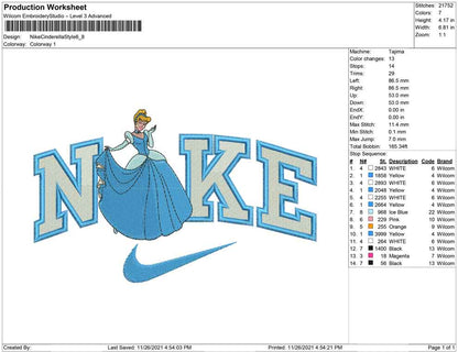 Nike Cinderella