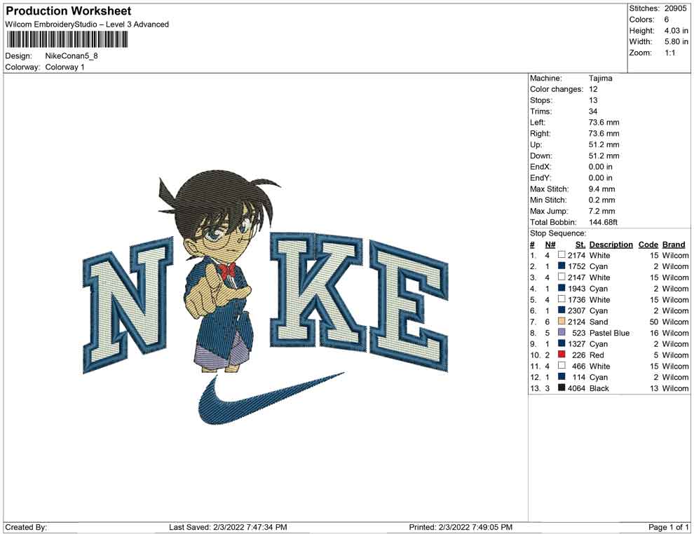 Nike Detective Conan