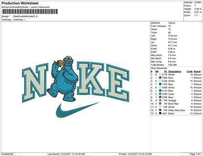 Nike Cookie Monster