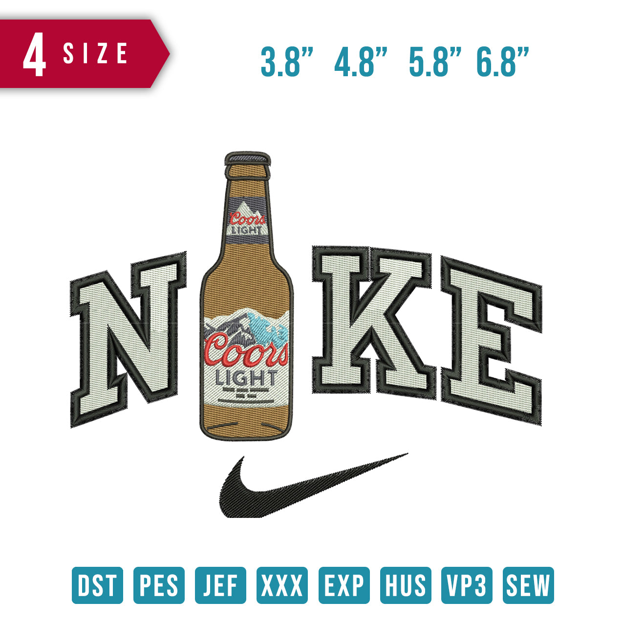 Nike Coors Bottle