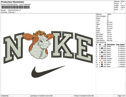 Nike Cow Flower