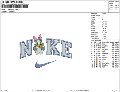 Nike Daisy Duck