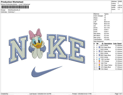 Nike Daisy Duck