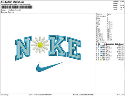 Nike Daisy Flower
