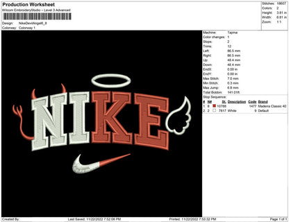 Nike Devil or Angel