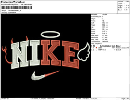 Nike Devil or Angel