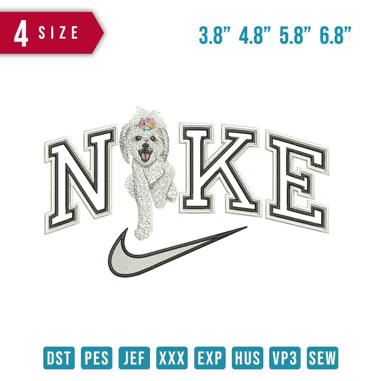 Nike Hund süß