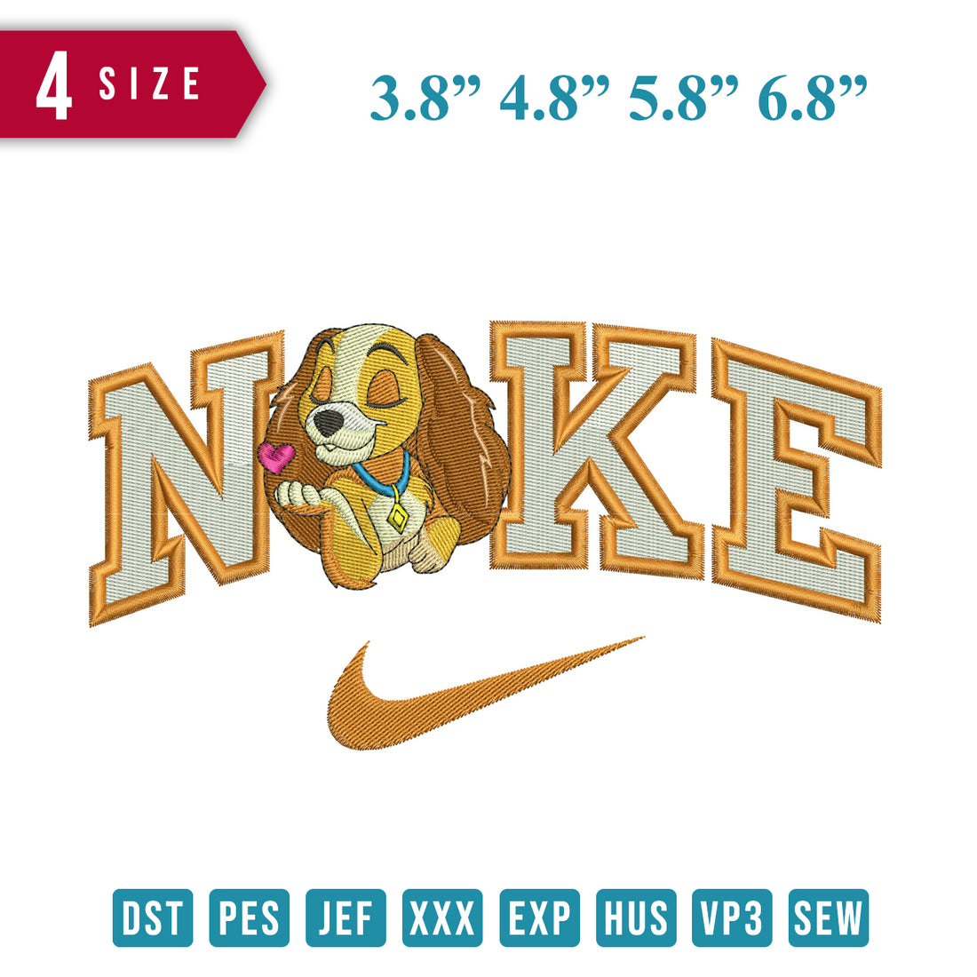 Nike Fill Lady Dog Embrobuy
