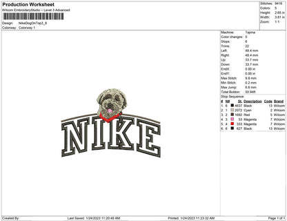 Nike Dog on Top