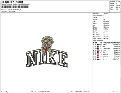 Nike Dog on Top B