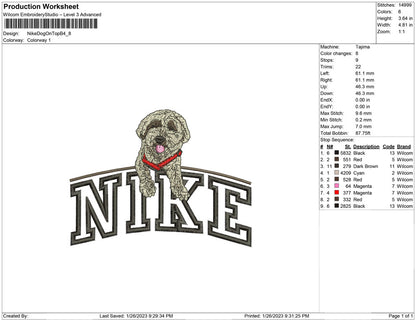 Nike Dog on Top B