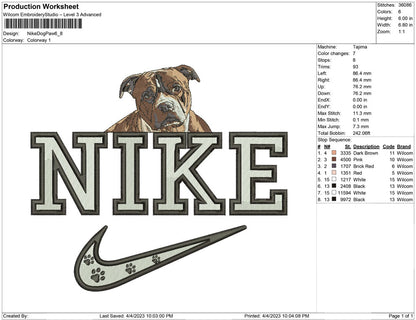 Nike Dog Paw