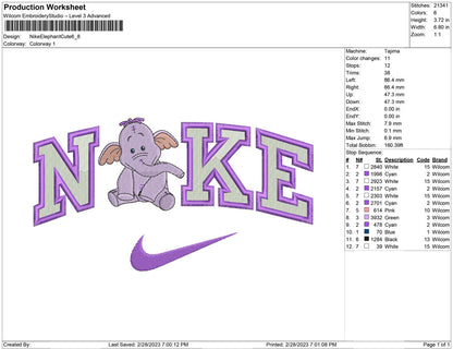 Nike Elephant Cute