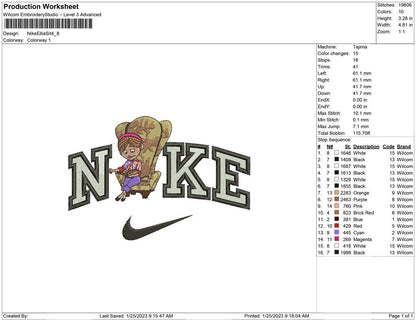 Nike Ellie Fredricksen Sit