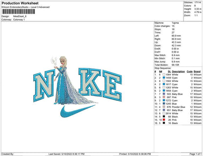 NIke Elsa