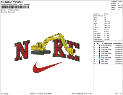 Nike Excavator