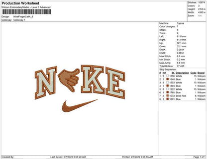 Nike Finger Call