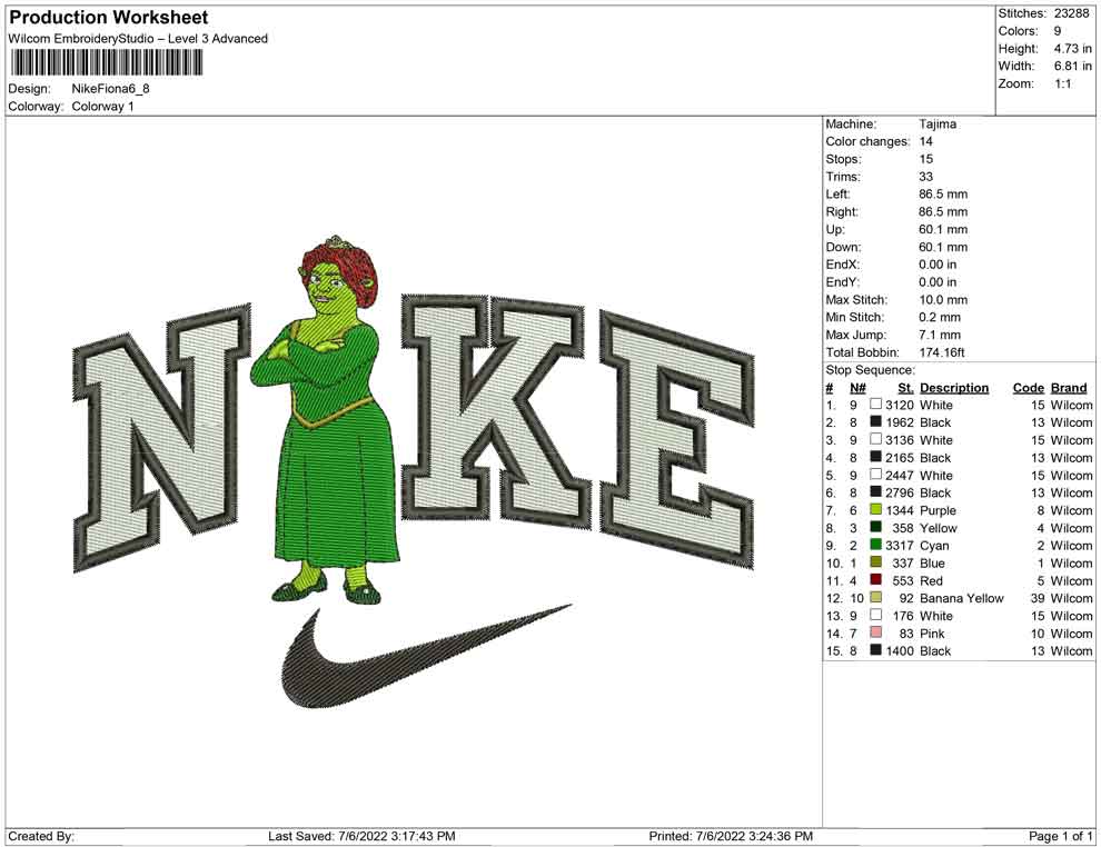 Nike Fiona