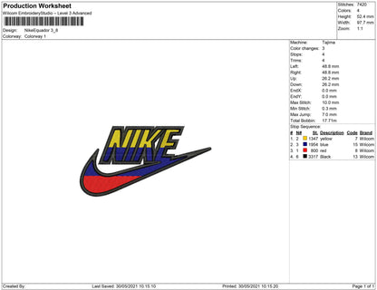 Nike Flag Equador