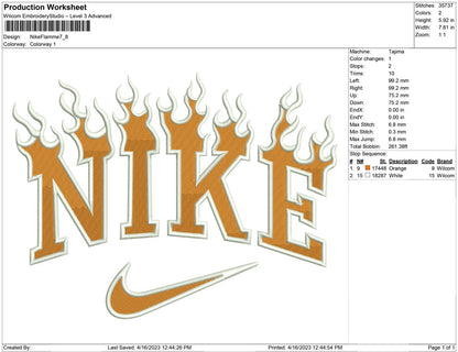 Nike  Flamme