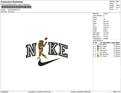 Nike Football 25