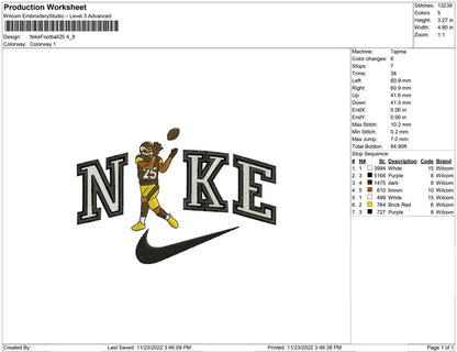 Nike Football 25