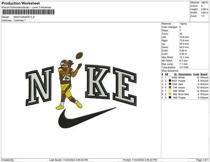 Nike Football 25