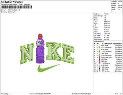 Nike Frost Bottle