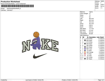 Nike Gengar Basketball