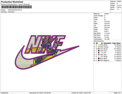 Nike Gojo Pokemon