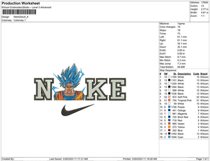Nike Goku