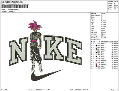 Nike Goku Black