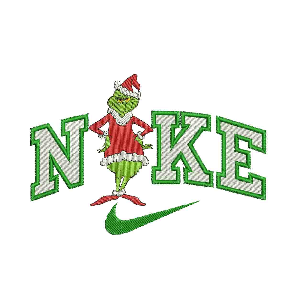 Nike Grinch Santa