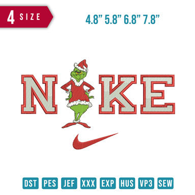 Nike Grinch Santa Claus