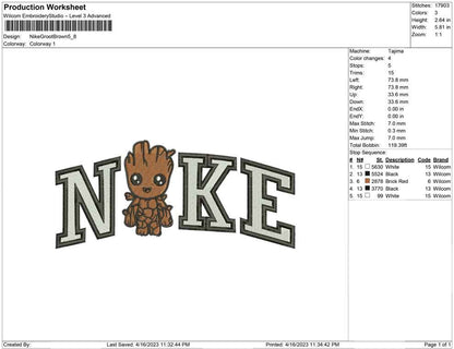 Nike Groot brown