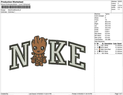 Nike Groot brown