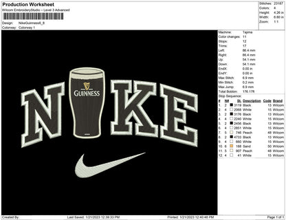 Nike Guinness